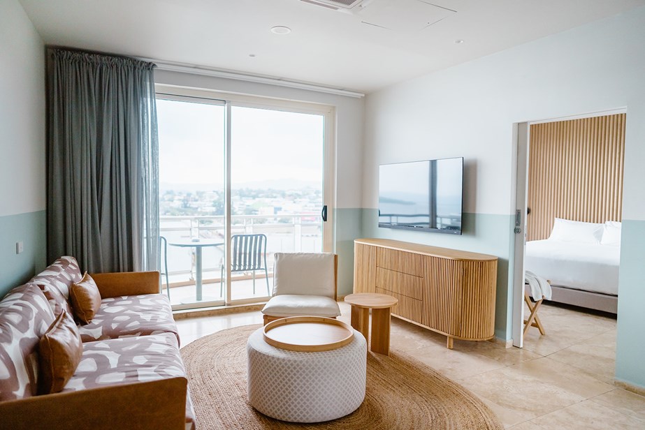 Luxurious open plan accommodation